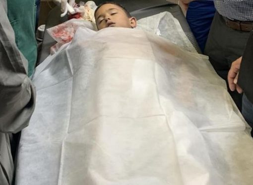 استشهاد طفل فلسطيني طارده الاحتلال في بيت لحم