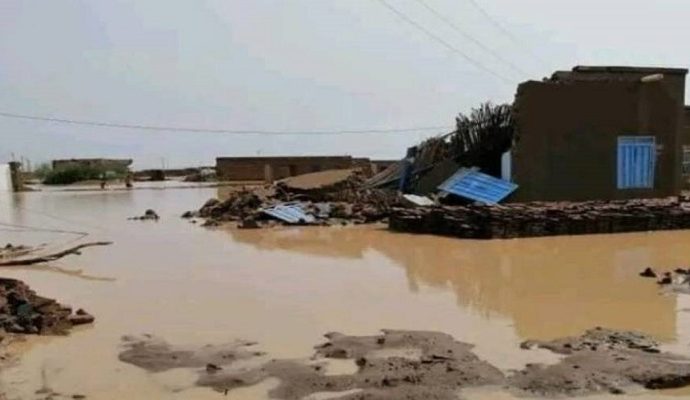 144 وفاة حصيلة ضحايا السيول والفيضانات في السودان