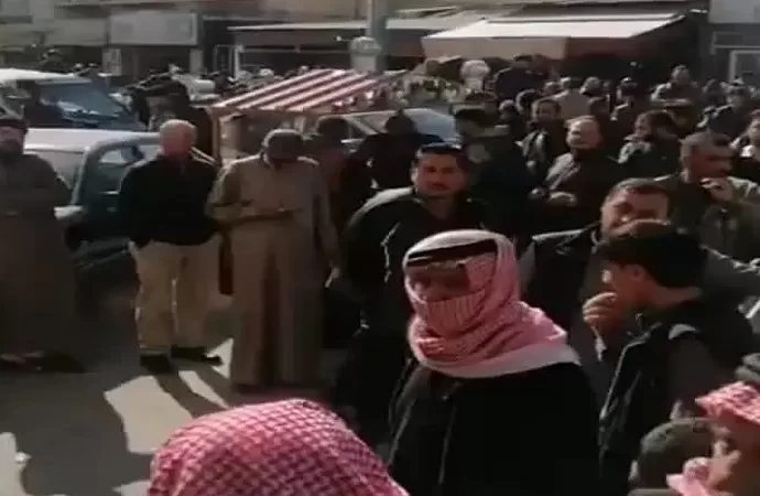 اعتصام جماهيري أمام مسجد معان الكبير تنديدا بالنهج الحكومي 