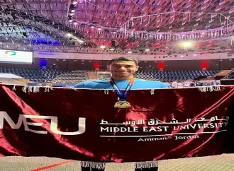 ذهبية تايكواندو لـ”الشرق الأوسط” في كأس العرب بالإمارات