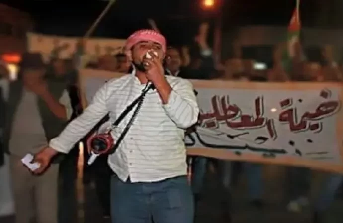 اعتقال الناشط محمد الهواوشة ابوخليل من حراك ذيبان