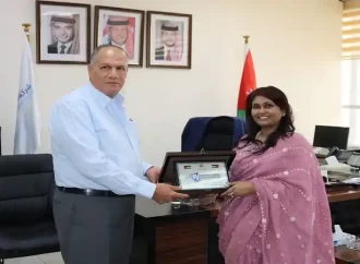 سفيرة بنغلاديش تزور شركة العقبة لإدارة وتشغيل الموانىء 