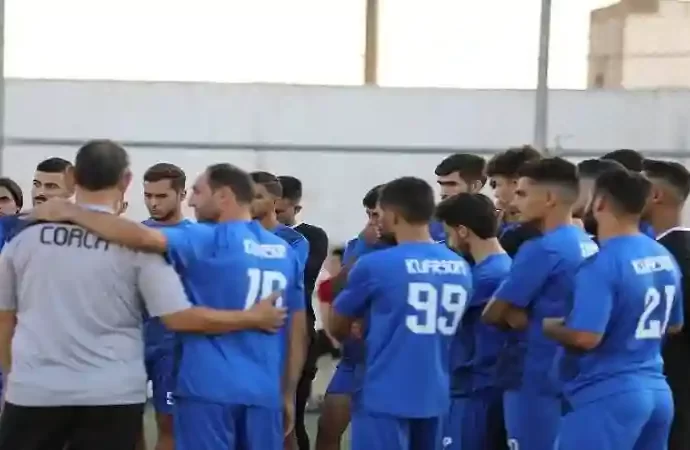 تشكيلة ناد أردني لكرة القدم من عشيرة واحدة
