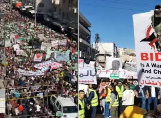 مسيرات حاشدة في الأردن تضامنا مع فلسطين