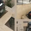 تدهور مركبة بطريقة غريبة في عمان