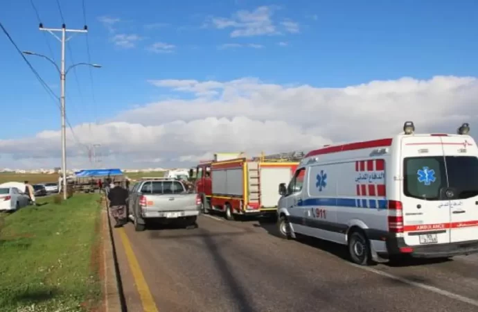 7 اصابات بحادثي سير على طرق في إربد ومعان