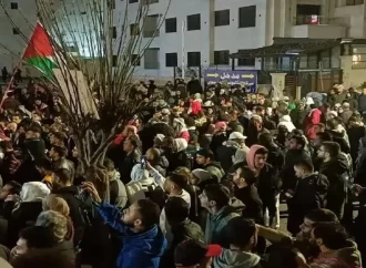 الأمن يفض مظاهرات بمحيط السفارة الإسرائيلية..ويعتقل
