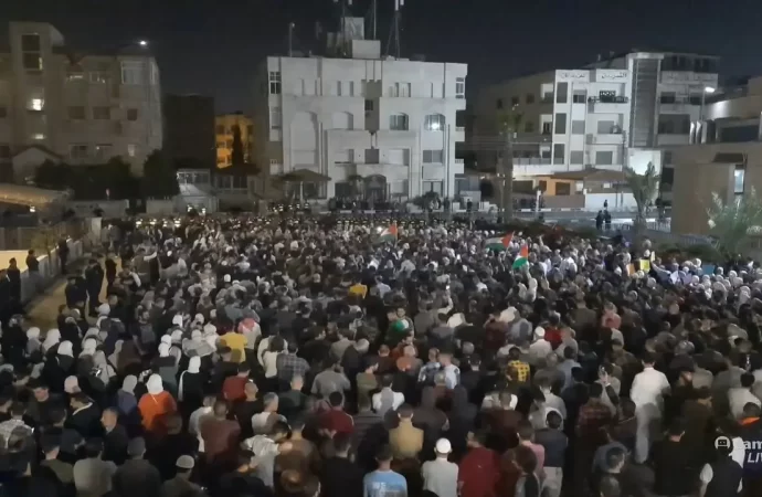 اعتصام قرب سفارة الاحتلال لليوم الحادي عشر (11)