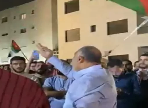 اعتصام قرب سفارة الاحتلال في عمان: شعب الأردن يا جبار.. يا كابوس الاحتلال
