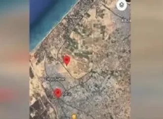 شاهد خريطة موقع المجزرة الإسرائيلية في رفح الفلسطينية بعد إعلانها منطقة آمنة