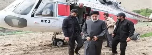 حادث بمروحية تقل الرئيس الإيراني في محافظة أذربيجان الشرقية