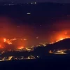 شاهد: شمال إسرائيل يحترق