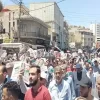 مسيرة حاشدة وسط البلد تحت شعار “وحدة جبهات المقاومة..الطريق لهزيمة المشروع