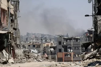 غارات متفرقة على خانيونس