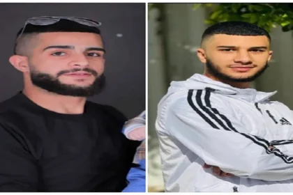 استشهاد الشابين احمد الشيخ خليل، ووائل مشه