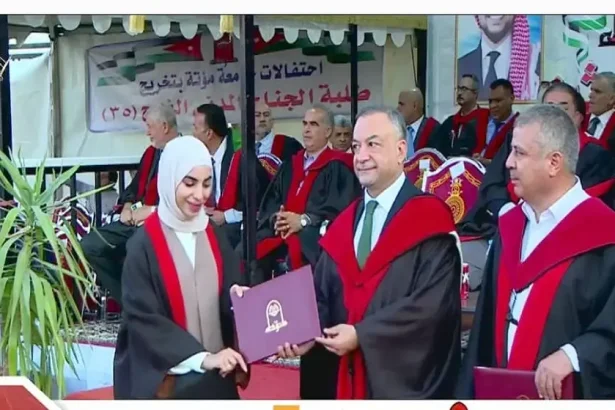 ​جامعة مؤتة: إنطلاق فعاليات تخريج الفوج الخامس والثلاثين من طلبة الجناح المدني