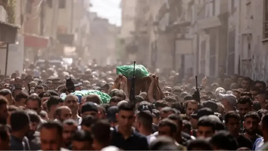 جنين مسرح الهجوم الإسرائيلي كانت دائما رمزا لثورة الفلسطينيين