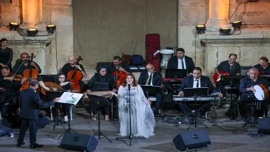 عفاف راضي لأول مرة في جرش تغني “قد عشقتُ القدس”