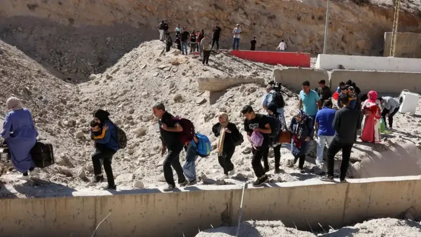 العدوان على لبنان: غارات عنيفة على بيروت وقطع الطريق إلى سوريا