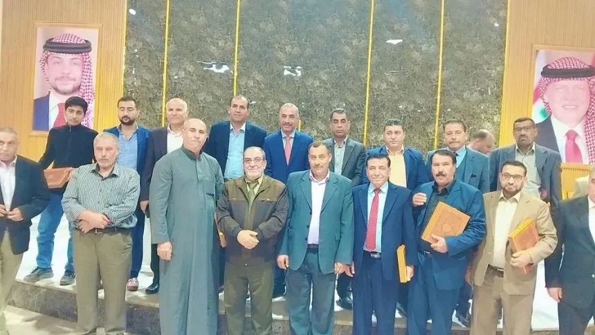 برعاية النائب وصفي حداد منتدى حلاوة الثقافي و التراثي يكرم مجموعة من المعلمين المتقاعدين