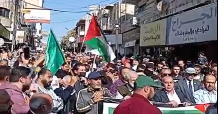 إربد: يا ابن الأردن ستبقى شوكة في حلق المحتل