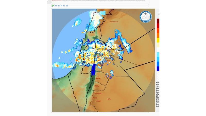 أمطار غزيرة وبرَد تجتاح المملكة... والارصاد تحذيرات