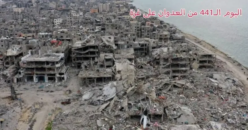 العدوان على غزة في يومه الـ 441 تواليًا