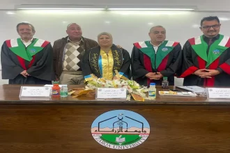 الماجستير في الإعلام الرقمي للزميلة يسرى ابو عنيز