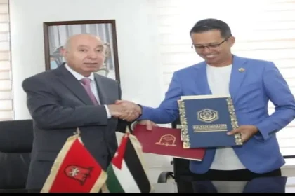  النعيمات يستقبل وفدا من الكلية الجامعية الإسلامية الماليزية