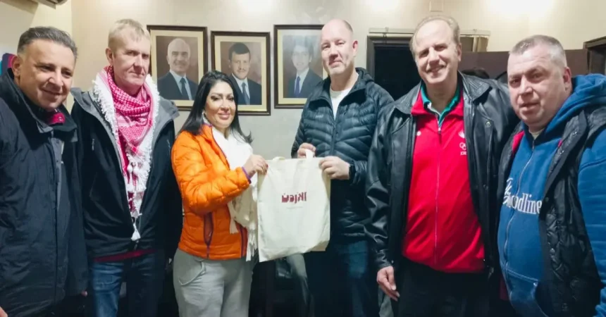 مساواة: تستضيف وفداً من نادي هولمليا الرياضي -النرويج في محافظة مادبا