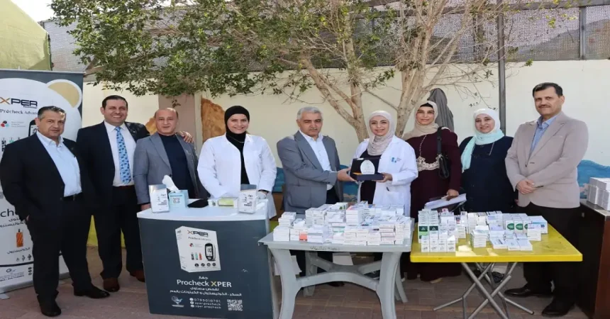 يوم طبي في العقبة احتفاء بعيد الملك ال63