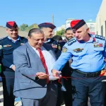 أبو الخيل يفتتح الحديقة المرورية في مدرسة أسماء بنت أبي بكر