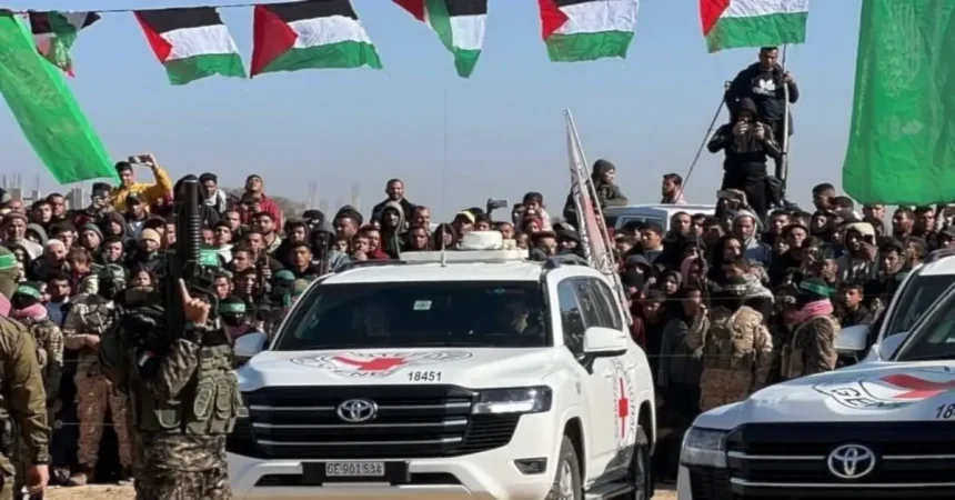 إتمام الدفعة السادسة من عملية تبادل الأسرى بين «حماس» وإسرائيل