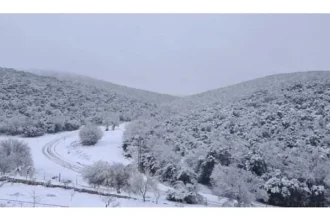 اليكم أماكن تساقط الثلوج في الأردن .. و تطورات المنخفض القطبي