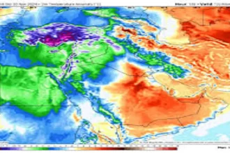 كتلة هوائية قطبية باردة
