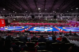 بطولة آسيا للمصارعة تختتم في عمّان الأحد / صور