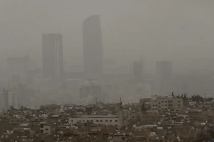 منخفض جوي خماسيني يؤثر على الأردن مساء الجمعة
