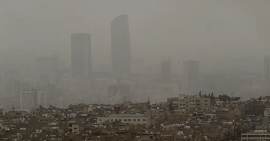 منخفض جوي خماسيني يؤثر على الأردن مساء الجمعة
