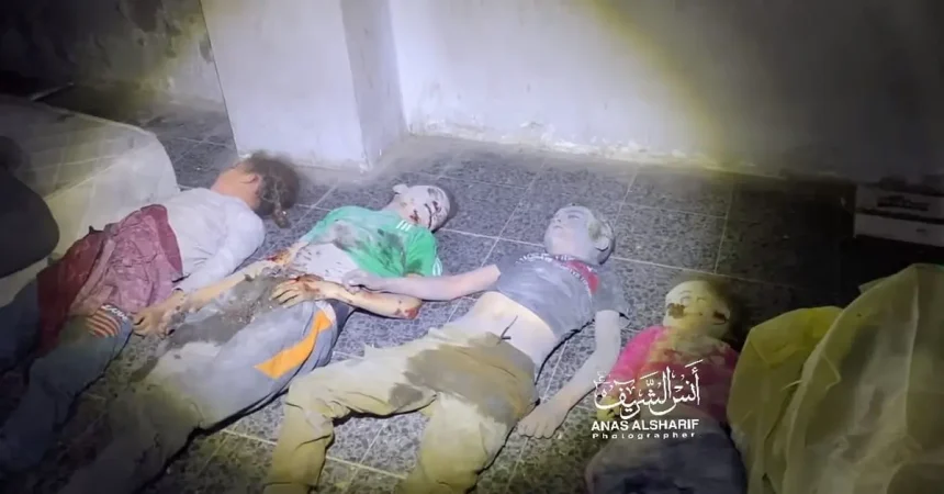 مئات الشهداء وعشرات الجرحى في مجازر إسرائيلية بقطاع غزة