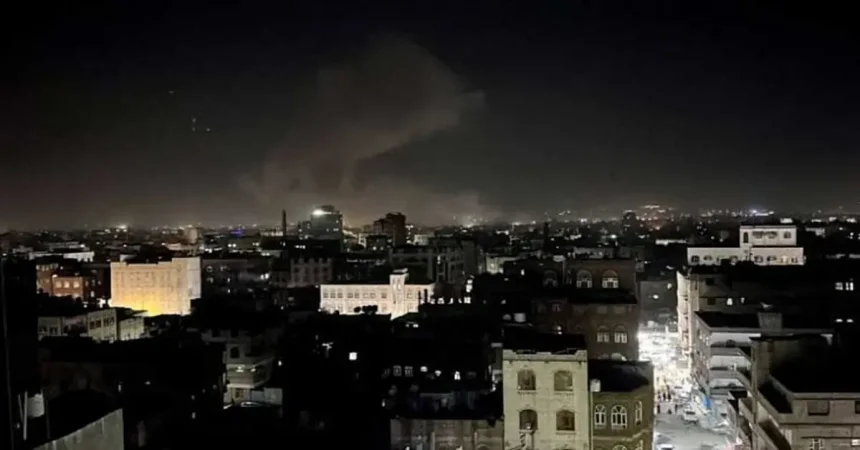 غارات أمريكية استهدفت مواقع الحوثيين في اليمن