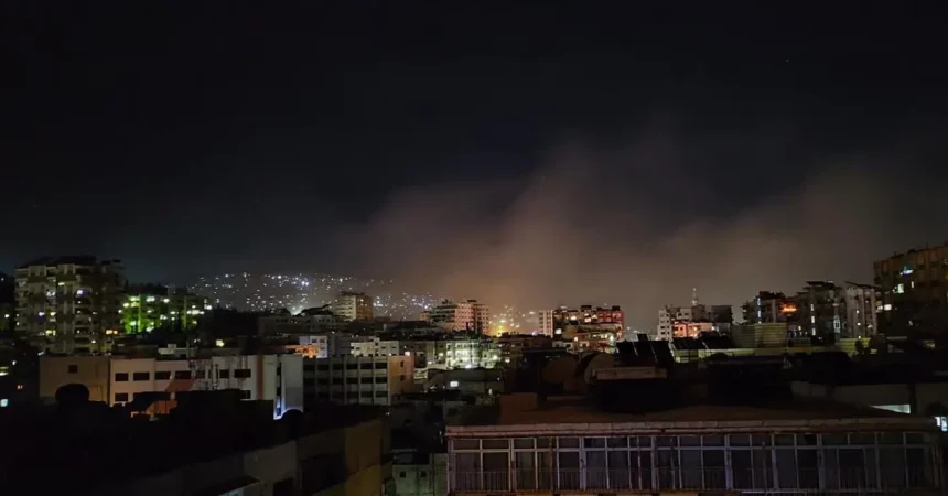 سوريا: إسرائيل تقصف مواقع في دمشق وحماة وحمص