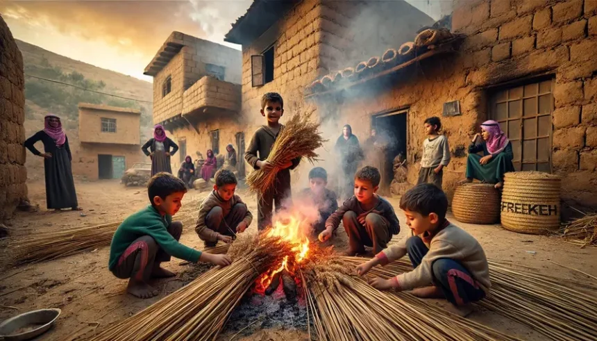 طقوس الفريكة