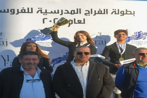 انطلاقة بطولة الفراج المدرسية لفروسية القفز عن الحواجز