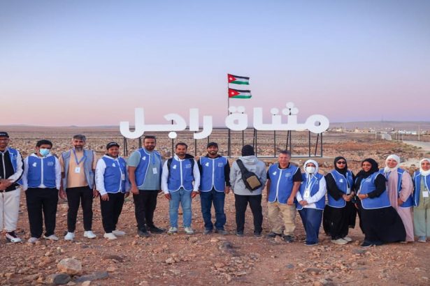 فريق متطوعي رحلات غيث الإماراتي ينفذ أولى الأعمال التطوعية في الأردن