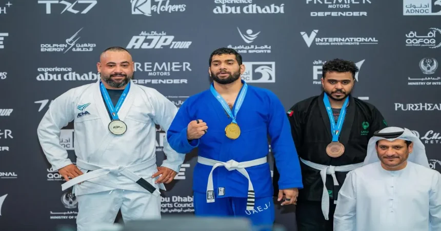 محمد ردايدة.. من خلف الكواليس إلى منصة التتويج في بطولة أبوظبي لمحترفي الجوجيتسو