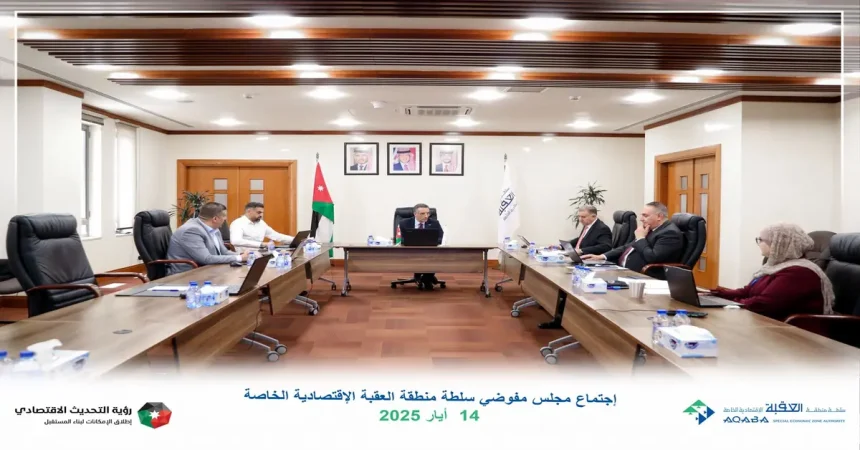قرارات تنموية جديدة لمجلس مفوضي العقبة تدعم النمو والسياحة والابتكار