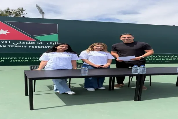 البنك الاردني الكويتي يجدد شراكته مع الإتحاد الأردني للتنس