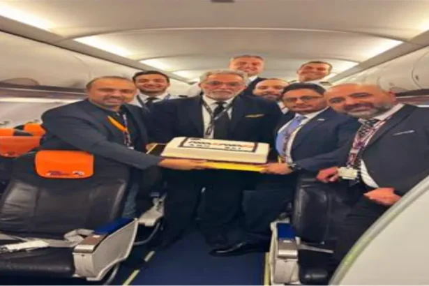 «ايركايرو المصريه » تدشن أولى رحلاتها المنتظمة بين القاهرة وعمان