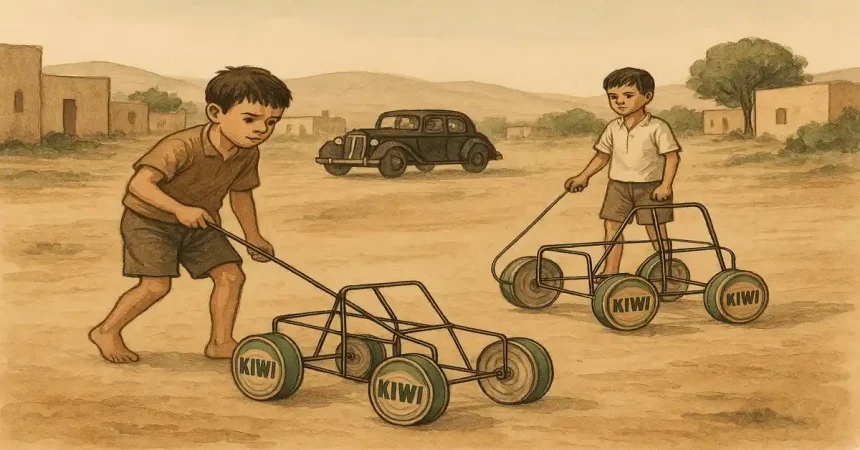 سيارة من أسلاك معدنية - وحديقة ماعين المرورية