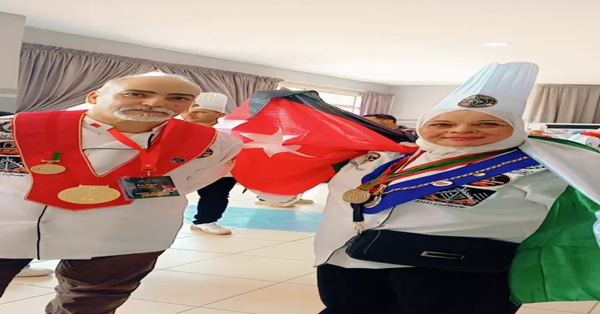 شاركت ضمن لجنة التحكيم فاطمة النسور في مهرجان اغادير العالمي للطبخ